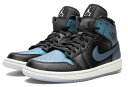 NIKE WMNS AIR JORDAN 1 MID iCL EBY GAW[_ 1 ~bh