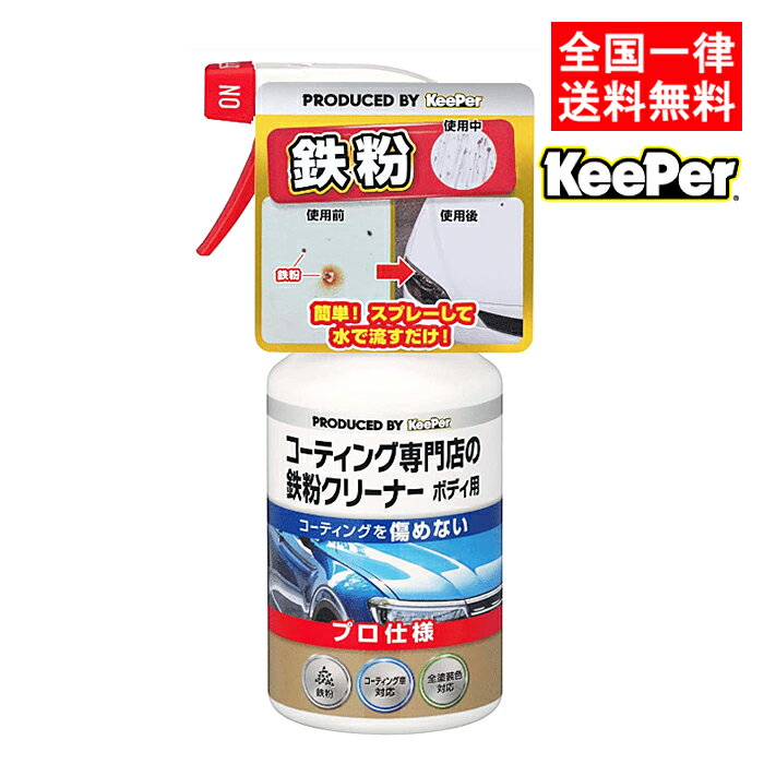 キーパー技研 コーティング専門店の鉄粉クリーナー ボディ用 300ml KeePer技研 自動車用鉄粉クリーナー 車 ボディ クリーナー 洗剤