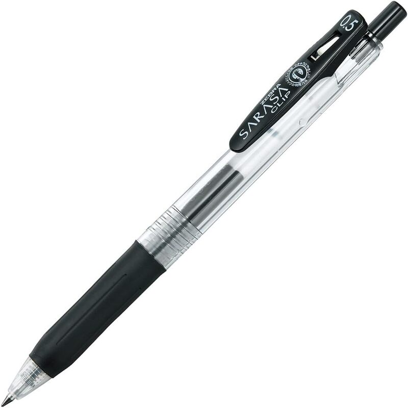 サラサクリップ 0.5mm 黒10本入 10色入 1個 2個 4個 10個 セット ジェルボールペン ボールペン 0.5mm P-JJ15-10C P-JJ15-BK10 ゼブラ ZEBRA SARASA CLIP as-store-10001580 ASストア サンプル画像2