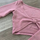 【バレエ】【子供】【ニット】【長袖】【140】【ピンク】