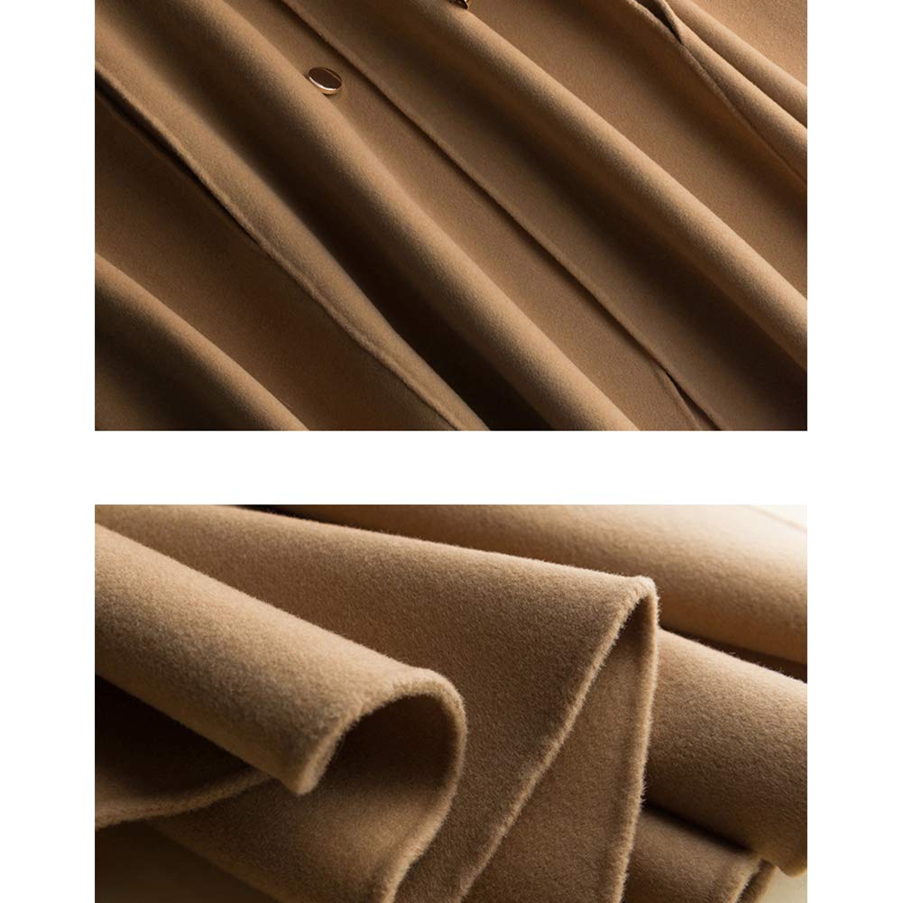 【送料無料】[ANMIDA] アンミダ ウール100％ ウールコート ケープコート ポンチョ ウールポンチョ 秋 冬 防寒 レディース アウター 着物コート 色：カーキ、サイズ：S 3