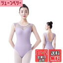 FLORPERRY バレエ服 バレエ レオタード ノースリーブ バレエダンスウェア レオタード バレエ 大人 トップス ボディトレーニング服 女性 ダンスパフォ...