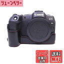SIUTATDSH カメラケース PUレザー 適用 Canon キヤノン EOS R8 ケース ライナーケース カメラホルダー、耐震・耐衝撃・便携?三脚設置でき、電池交換でき。 (ブラック)