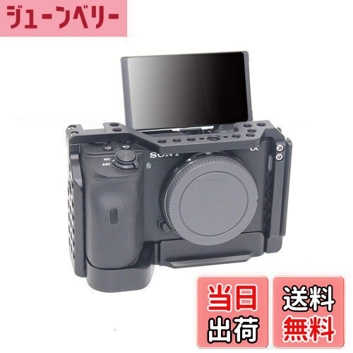 【送料無料】SIUTATDSH カメラ ケージ 適用 Sony ソニー A6600 Alpha 66 ...
