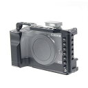 SIUTATDSH カメラ ケージ 適用 Canon キヤノン EOS M6II M6 カメラ専用ケージ 超拡張性 内蔵コールドシューマウント Arri規格のネジ穴がある Arca規格プレートがあり