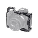 SIUTATDSH カメラ ケージ 適用 Canon キヤノン EOS R50 カメラ専用ケージ 超拡張性 内蔵コールドシューマウント Arri規格のネジ穴がある Arca規格プレートがあり