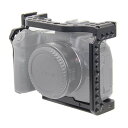 SIUTATDSH カメラ ケージ 適用 Canon キヤノン EOS R EOSR カメラ専用ケージ 超拡張性 内蔵コールドシューマウント Arri規格のネジ穴がある Arca規格プレートがあり