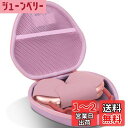 Lebakort収納ケースと互換性のあるAppleアップル AirPods Max イヤホン Bluetoothヘッドセット (ピンク ケース)