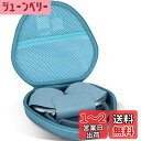 Lebakort収納ケースと互換性のあるAppleアップル AirPods Max イヤホン Bluetoothヘッドセット (スカイブルー ケース)