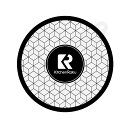 KR KITCHENRAKU ihマット ihクッキングヒーターマット ストーブ傷防止保護 焼け焦げ防止 電磁調理器用 滑り止めマット 断熱パッド 水洗い可 汚れ防止 (ホワイト, 24cm-1枚入)