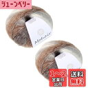 CAPASTEC 毛糸 ポンポンウール モヘア カラフル 編み糸 編み物 極太 装飾 1玉25g/2玉セット コ ットン ふわふわ 並太 織り楽 90%ポリエステル 10%ウール ハンドメイド バッグ ヘアピン 手袋 マフラー コーヒーカラー