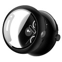 CABOBE Google Pixel Watch 3 専用ケース 保護フィルム 一体型 保護カバー 全面保護 PC素材 装着簡単 耐衝撃 高透過率 指紋防止(41mm,ブラック)(2)