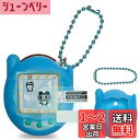 BCWXION シリコンカバーケース Tamagotchi Connectionインタラクティブバーチャルペット用交換品、Tamagotchi Connection電子ペットアクセサリー用スクリーンプロテクター (シリコンケースとスクリーンフィルム)(青)