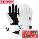 HAMIZON スキーグローブ 防寒グローブ 保温 冬 スノーボードグローブ スキー手袋 登山 手袋 防水 防寒 保温 通気性 男女兼用 子供 サイズ選択可 (ホワイト, XL)