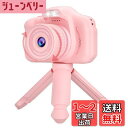 キッズカメラ 子供用カメラトイカメラ 三脚付き 2.4インチIPS 画面10倍ズームUSB充電 1080P HD 動画カメラ 4-10歳女の子 デジタルカメラ ...