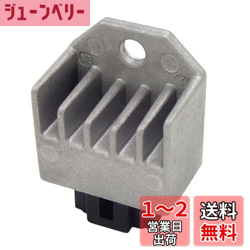 ELIFEPARTS 4ピン レギュレーター 耐久性 対応車種 モンキー、ゴリラ リード 50/90/100、Today トゥデイ、マグナ50、 エイプ 50/100、ベンリイ AF24 AF27 AF28 AF34 AF35 AF48、ジャイロ 互換 交換品