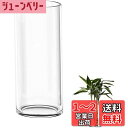 DARENYI ガラス 花瓶 大きい 高さ35cmフラワーベース 円柱 大きめ 透明 大型 花瓶 クリア シンプル おしゃれ インテリア (直径12cm 高さ35cm)