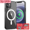 JEDirect iPhone 12/12 Pro マグネット ケース(6.1インチ用) MagSafe ワイヤレス充電対応 衝撃吸収 バンパーカバー 傷つけ防...