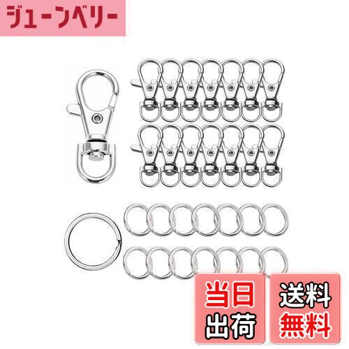 【送料無料】YINKE キーホルダー金具 キーホルダー パーツ キーリング リング チャーム ナスカン レジン パーツ キーホルダーパーツ 回転フック 丸カン ...
