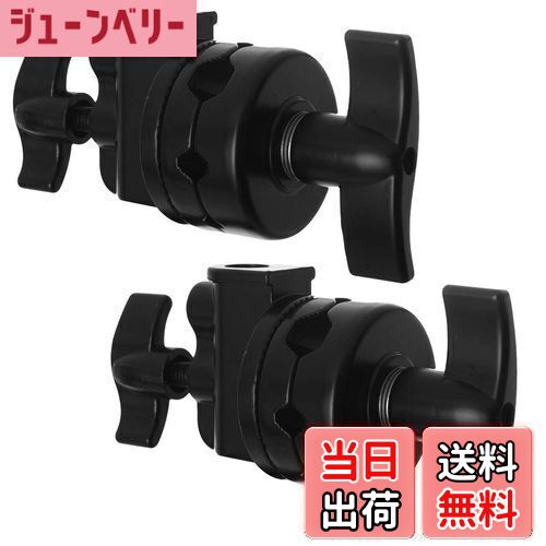 【送料無料】Selens グリップヘッド スイベルヘッド 多機能ヘビーデューティー 2.5in アダプター Cスタ..