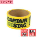 キャプテンスタッグ(CAPTAIN STAG) 養生テープ マスキングテープ CSデザインテープ 幅48mm×長さ10m イエロー UM-1553