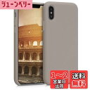 【送料無料】kwmobile スマホケース Apple iPhone XS対応 ケース - TPU リキッド シリコン カバー - 耐衝撃 傷防止 サラサラ Case