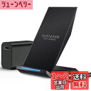 NANAMI ワイヤレス充電器 (USB-C 20W急速充電器に昇進) Qi/PSE認証済み 最大15W 高速充電 iPhone 16/15/14/13/12シリーズ/SE第三世代/11(Pro)/Xs(Max)/XR/X/8(Plus) Galaxy S25/S24/S23/S22/S21(Ultra) Xperia 各種機器対応 USB-Cポート 充電スタンド 新生活アイテム 母