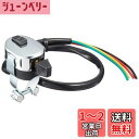 キジマ(Kijima) 集合スイッチ ウィンカー L/R&プッシュ式2ウェイ 配線付 汎用 304-6111