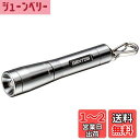 GENTOS(ジェントス) 懐中電灯 小型 LED キーライト 直径1.5cm 単4電池式 15ルーメン GK-001S シルバー ハンディライト フラッシュライト