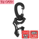 【送料無料】ダイビング ホースクリップ ダブルBCD ホースホルダー クリップ付 レギュレーター 折りたたみ 低圧ホース スイベル 全3色 ブラック
