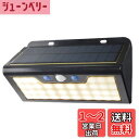 エルパ (ELPA) LEDセンサーウォールライト (大/電球色/ソーラー式/防水) 人感センサー/屋外/ESL-K411SL(L)