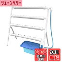 LAPOND 水耕栽培キット 室内水耕栽培 中型水耕栽セット 野菜栽培セット タイマー/自動施肥/給水 循環式ポンプ LEDライトで栽培可能 家庭菜園 ベランダ 日本語説明書付き(片面4チューブ 36 穴)