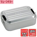 【送料無料】スケーター(Skater) アルミ製 弁当箱 1000ml ふわっと盛れる 大容量 男性向け シルバー AFT10B