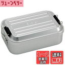【送料無料】スケーター(Skater) ふわっと盛れる アルミ製 弁当箱 大容量 850ml 男性 シルバー AFT8B-A