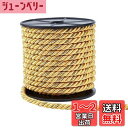 PH PandaHall 組紐 ツイストコード ゴールド 直径約8mm 髪飾り 服飾 帯締め 紐 編みコード 手芸 和服 浴衣用 クラフトロープ 成人式 装飾長さ約18m