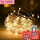 【送料無料】CCINEE LEDイルミネーションライト ジュエリーライト 100球 10m USB式 リモコン付 8モード 点滅 点灯 タイマー機能 防水 防塵仕様 屋外 室内 ガーデンライト 正月 クリスマス 結婚式 飾り ストリングライトー (USB式 暖かい色)
