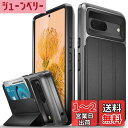 VENA vCommute ウォレットケース Google Pixel 7 (2022) 対応 (ミリタリーグレードの落下保護) フリップレザーカバー カードス...