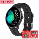 HUAKUA スマートウォッチ iPhone アンドロイド対応 通話音声調整可 一発消音 SOS通話機能付き Smart Watch 1.39インチ大画面 丸型 腕時計 歩数計 着信通知天気予報 IP68防水 長持ちバッテリー 長座注意 スマート探す 日本語説明書 TELEC認証済み
