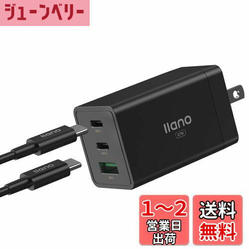llano 65W PDŴ c (GaN Swift/Ǿ饹/3ݡUSB-C®/ޤ߼/Ķѥ)...