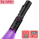 Alonefire SV87 5W 紫外線 ズーム ブラックライト 強力 UV LED ライト 波長365nm C型USB充電式 アニサキスライト ウッド灯検査 ペット尿検出器 スコーピオン 鑑定 真贋 レジン用 硬化、猫真菌、釣り、鉱物 用 リチウム電池 付き