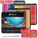 【送料無料】Ninonly 色鉛筆 72色セット 水溶性色鉛筆 プロ専用 ソフト芯 高純度 高級色鉛筆 大人の塗り絵 スケッチ イラスト 落書き 手帳 ノード子供用 プロ、初心者、子供に適す (72色)