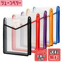 ボタン式ファイル袋 ファイルケース 5個セット 透明 オシャレ 可愛い 5色 大容量 プラスチック 防水 ァイルケース A4収納 書類整理 (縦式)