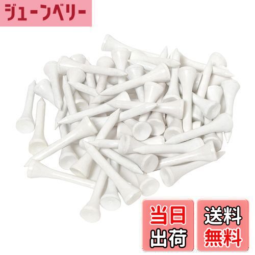 【送料無料】Tabata(タバタ) ゴルフ ティー ウッドティー 白 60本入り 木製 大容量 木製 ゴルフティー ショート ショートティー 40mm GV80...