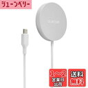 エレコム Qi2 ワイヤレス充電器 15W マグネット 正規認証品 卓上 シルバー 【 iPhone 15/14/13 シリーズに対応】 EC-MA01SV