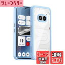 Nothing Phone 2a ケース『AFINER』新型 軽量 超薄型 TPU+PC 透明 カバー Nothing Phone (2a) 専用 耐衝撃 衝撃吸収 指紋防止 擦り傷防止 レンズ保護 着脱簡単(ダークブルー)