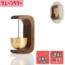 TUDOUZZZ 仏具おりん おりん 仏具 仏具 おりん モダンおりん 真鍮製 天然木 魔除け 厄除け 開運 綺麗な音色 ミニ台座 おしゃれ 携帯便利なおりん
