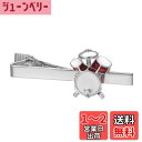 Yoursfs ネクタイピン おしゃれ 楽器 ネクタイピン ユニーク タイピン メンズ 音符 音楽小物ドラム 赤 アクセサリー