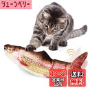 Aurako 猫 おもちゃ 電動 ペットおもちゃ魚 猫用 ぬいぐるみ シミュレー魚 電動魚USB充電式 噛む動ける魚 取り外して洗えるおもちゃの魚 ねこ用 運動不足解消 爪磨きおもちゃ (ニジマス)