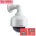 【送料無料】XBERSTAR 防犯カメラ ダミーカメラ ドーム型 ダミー監視カメラ LED常時点滅 電池式 配線不要 屋内 屋外 防水 多くの場面で使用 不審者を効果的に威嚇し、追放する