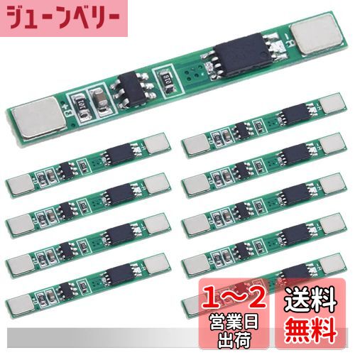 DAOKAI 10  1S 3.7V 3A ݸ BMS PCB ݸ 18650 ˥å륹ȥåդ।...